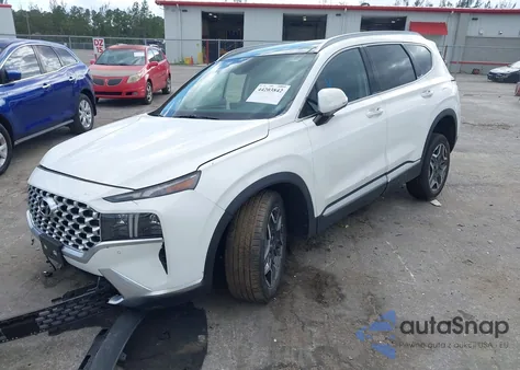 2022 Hyundai Santa Fe Hybrid Limited from USA, damaged, VIN KM8S5DA17NU054495